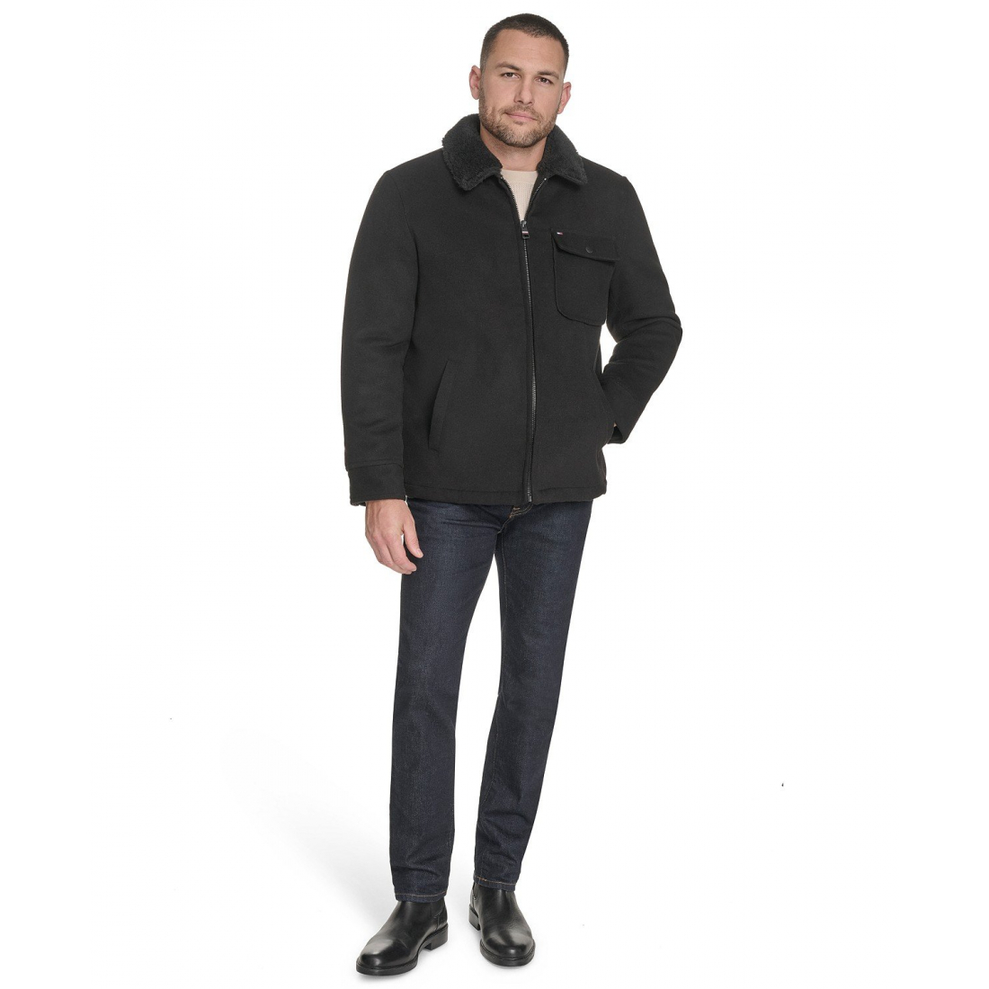 Veste 'Sherpa Collar' pour Hommes