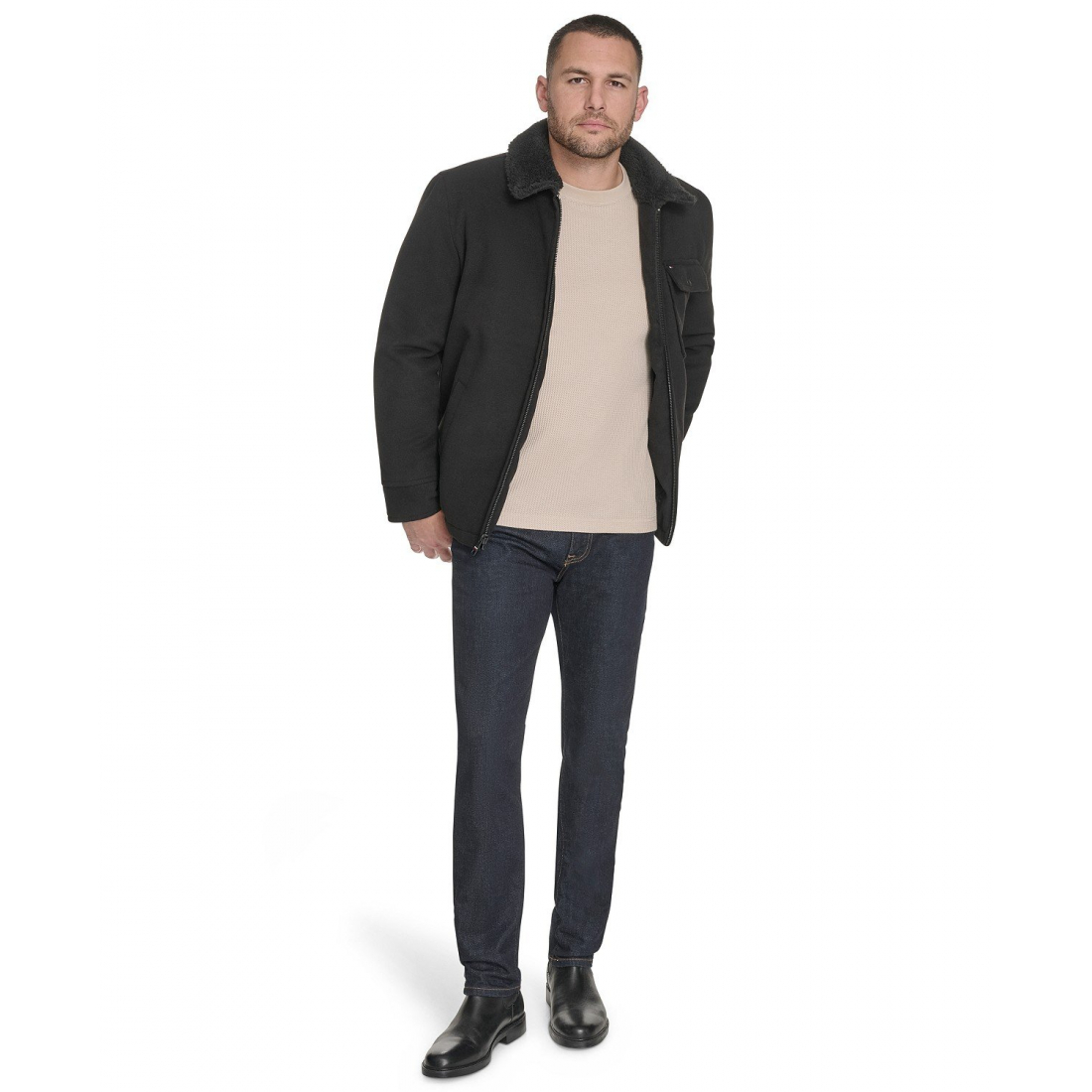 Veste 'Sherpa Collar' pour Hommes