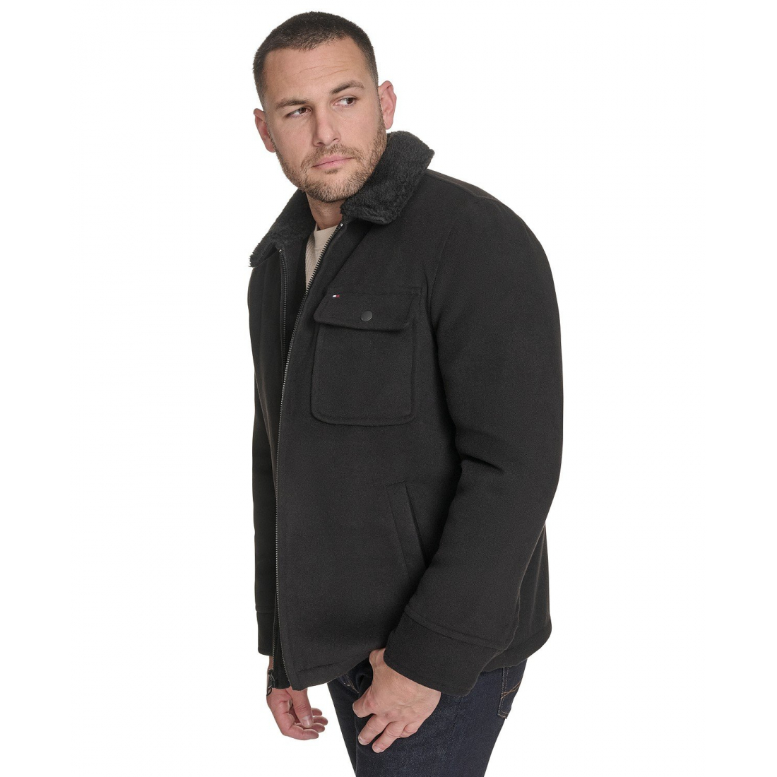 Veste 'Sherpa Collar' pour Hommes