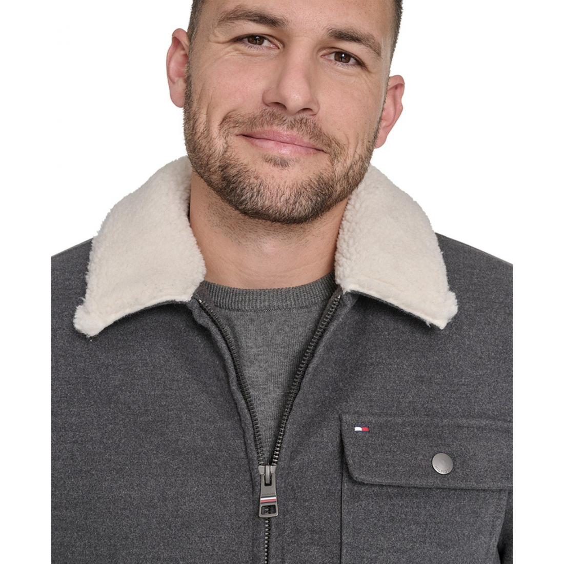Veste 'Sherpa Collar' pour Hommes