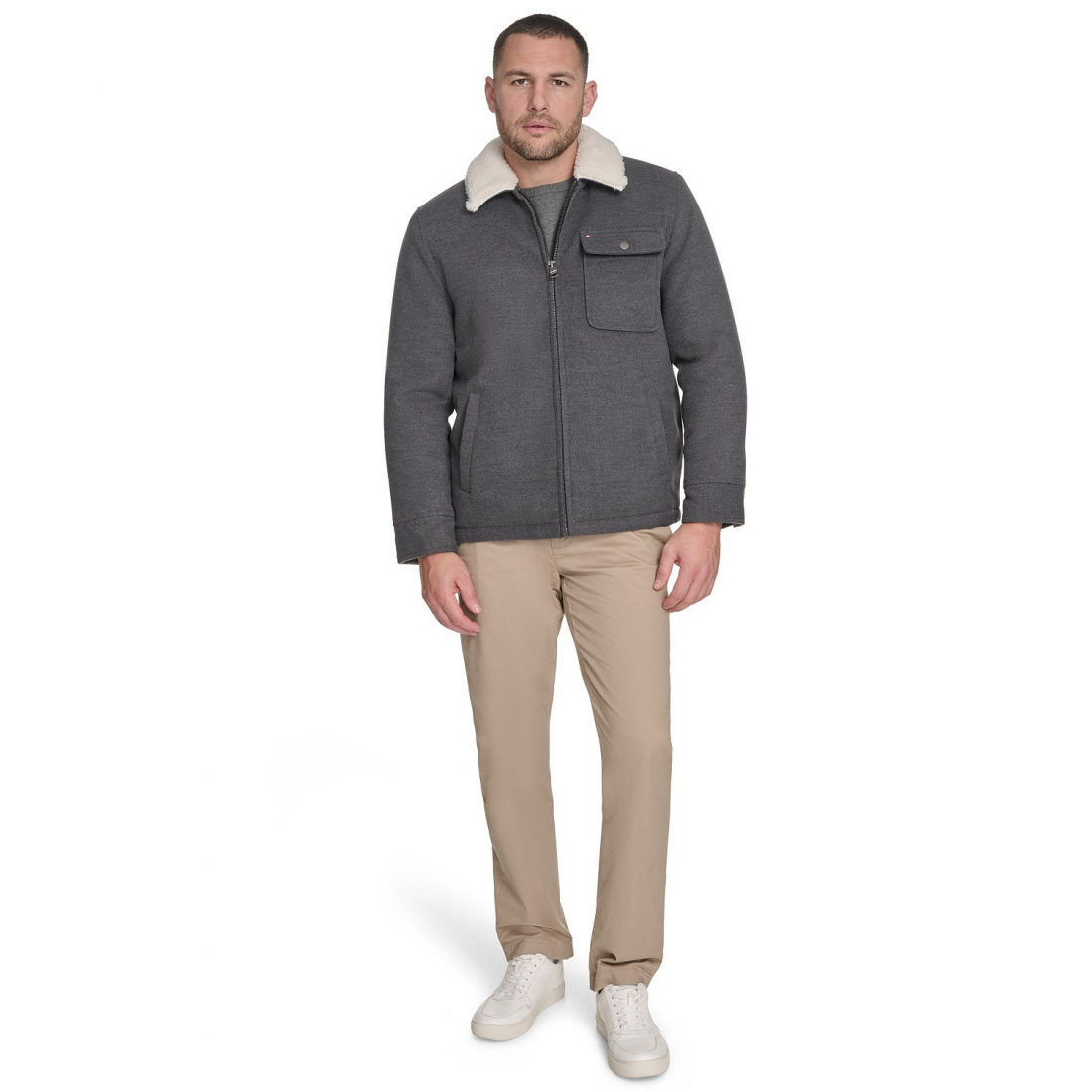 Veste 'Sherpa Collar' pour Hommes