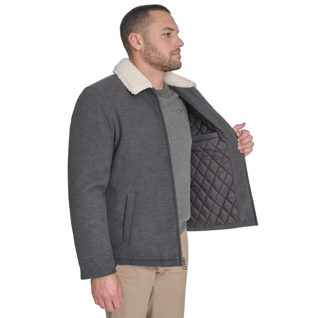 Veste 'Sherpa Collar' pour Hommes