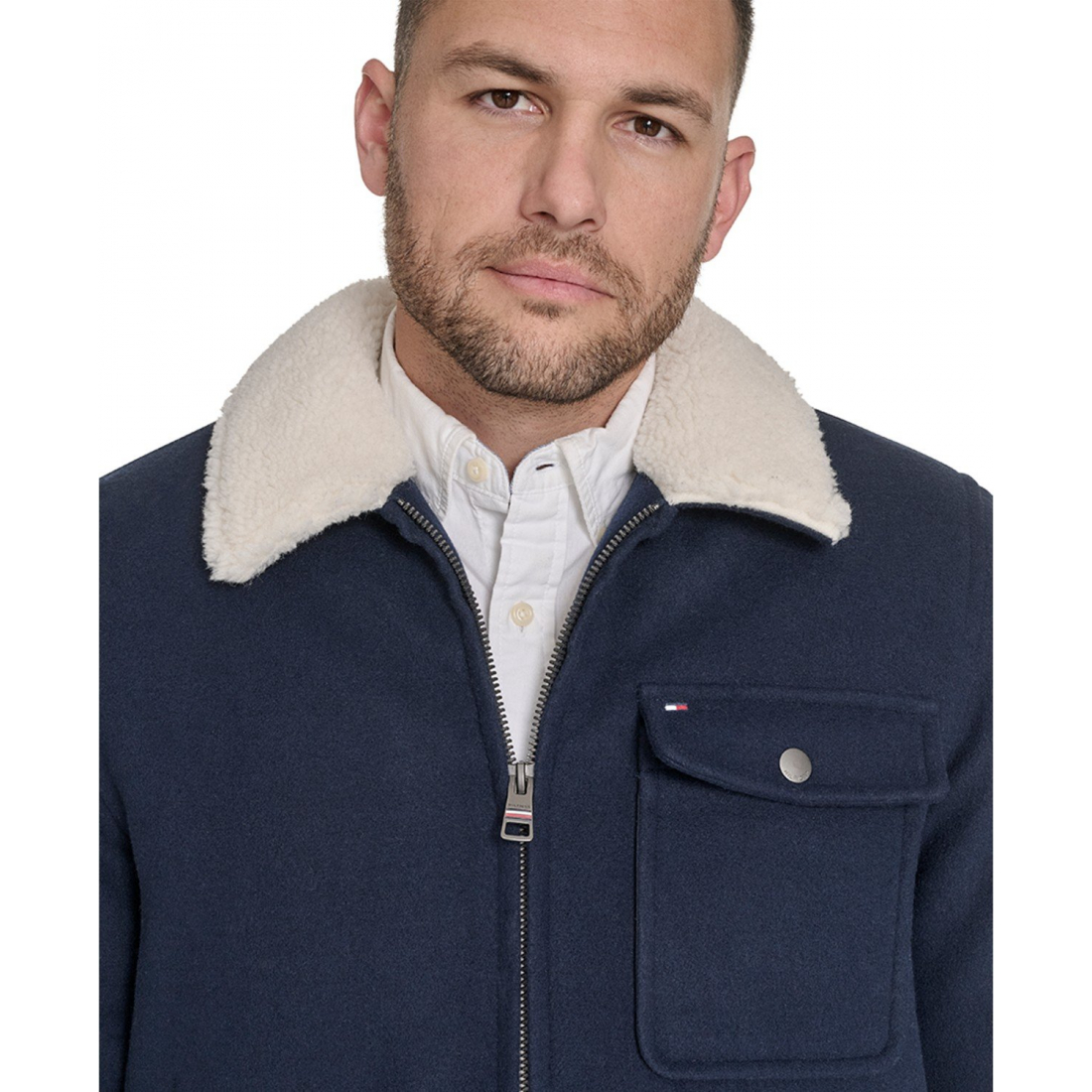 Veste 'Sherpa Collar' pour Hommes