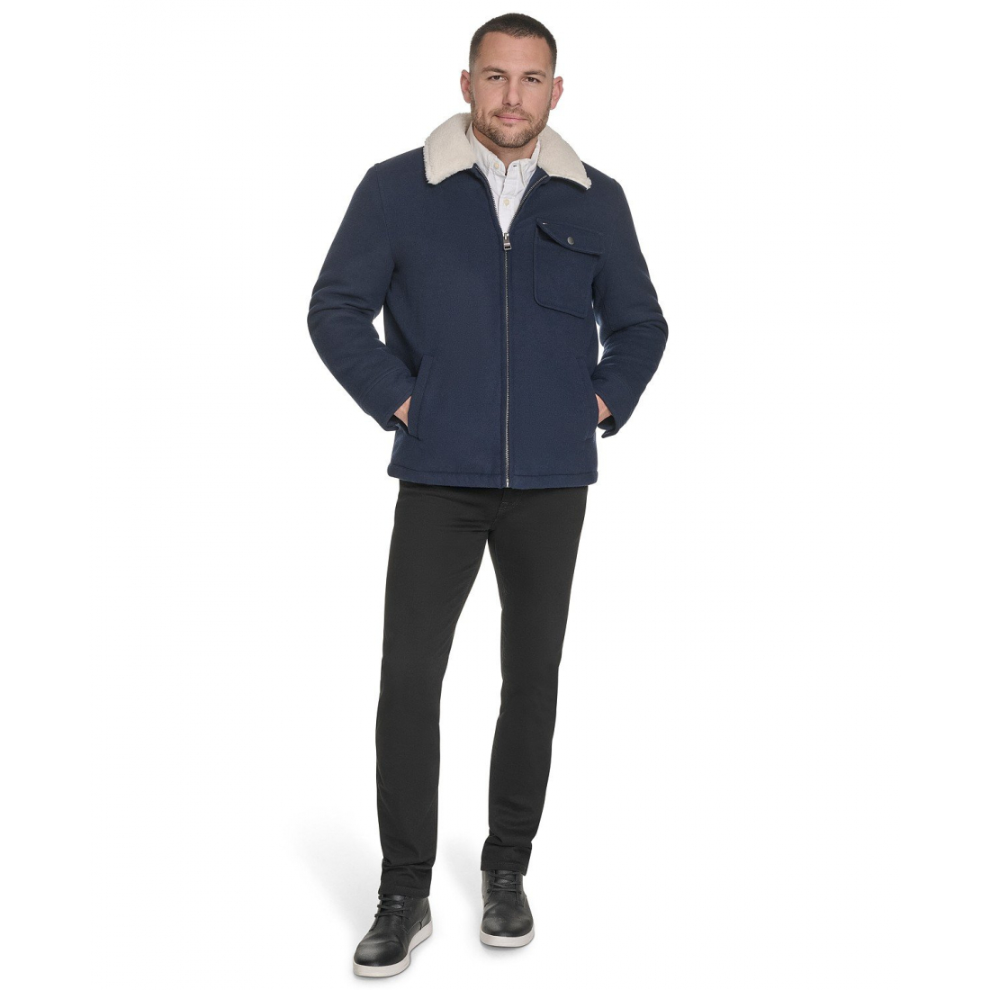 Veste 'Sherpa Collar' pour Hommes