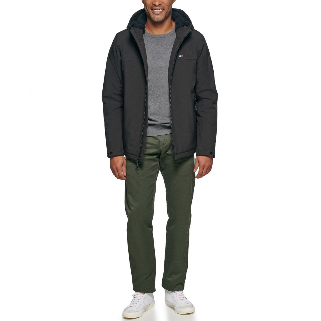 Veste 'Softshell Hooded' pour Hommes