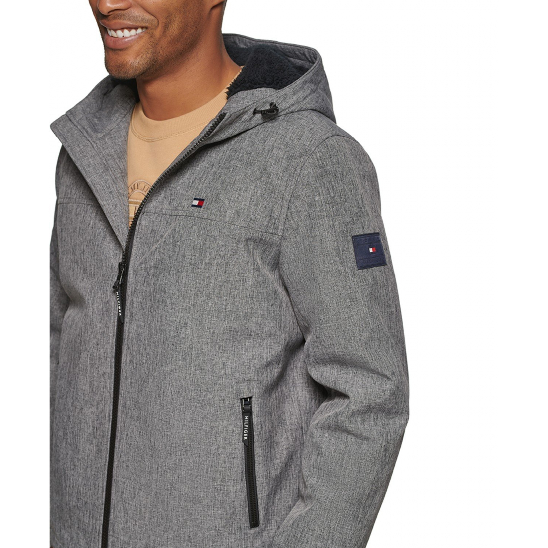Veste 'Softshell Hooded' pour Hommes