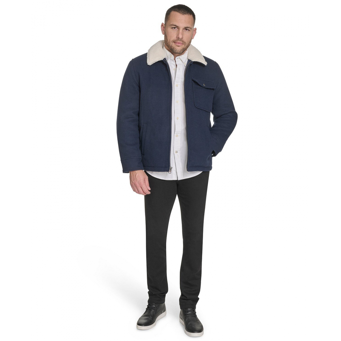 Veste 'Sherpa Collar' pour Hommes