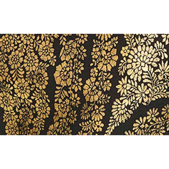 Robe mini 'Floral Foiled Cap Sleeve Sheath' pour Femmes