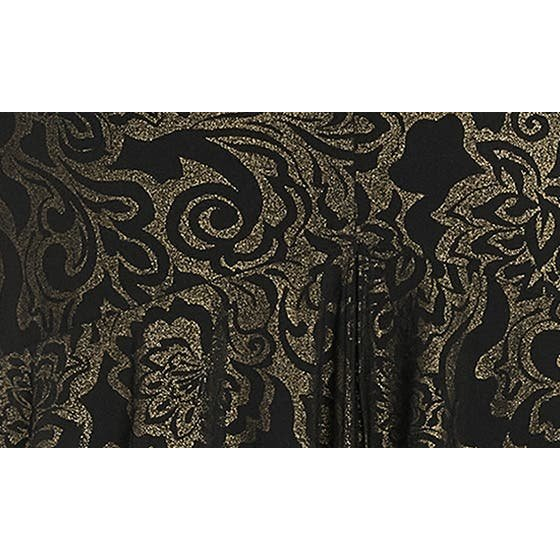 Robe Midi 'Floral Flutter Sleeve Empire Waist' pour Femmes