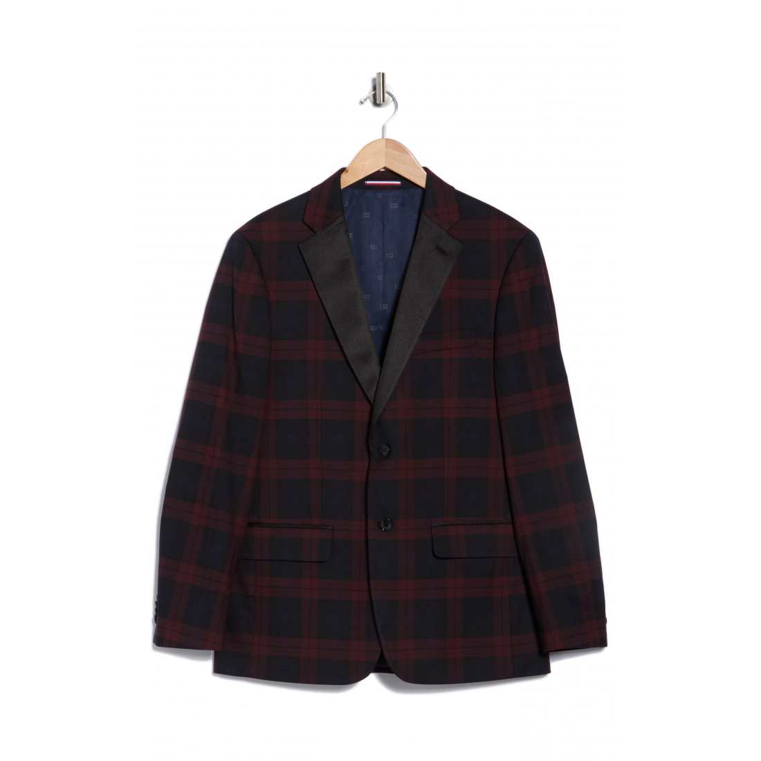 Blazer 'Plaid Two-Button' pour Hommes
