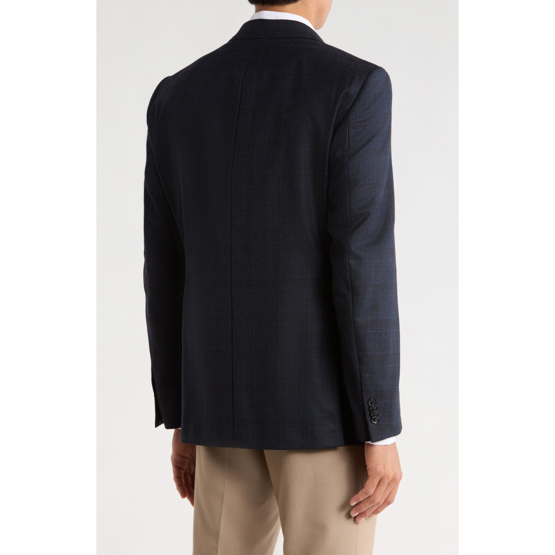 Blazer 'Plaid Two-Button' pour Hommes
