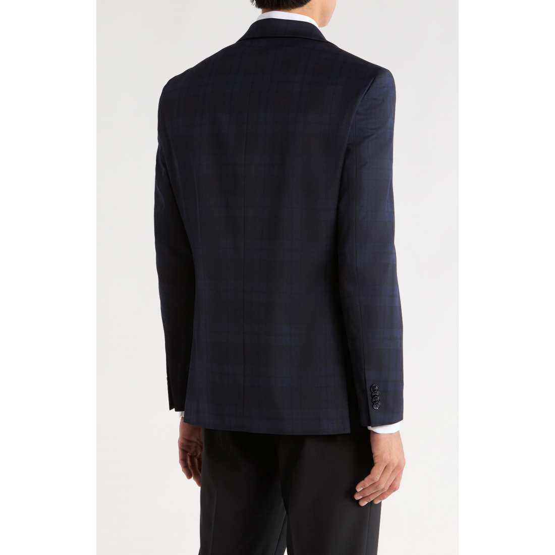 Blazer 'Plaid Two-Button' pour Hommes