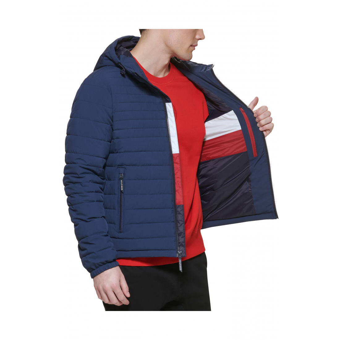 Veste 'Quilted Zip' pour Hommes