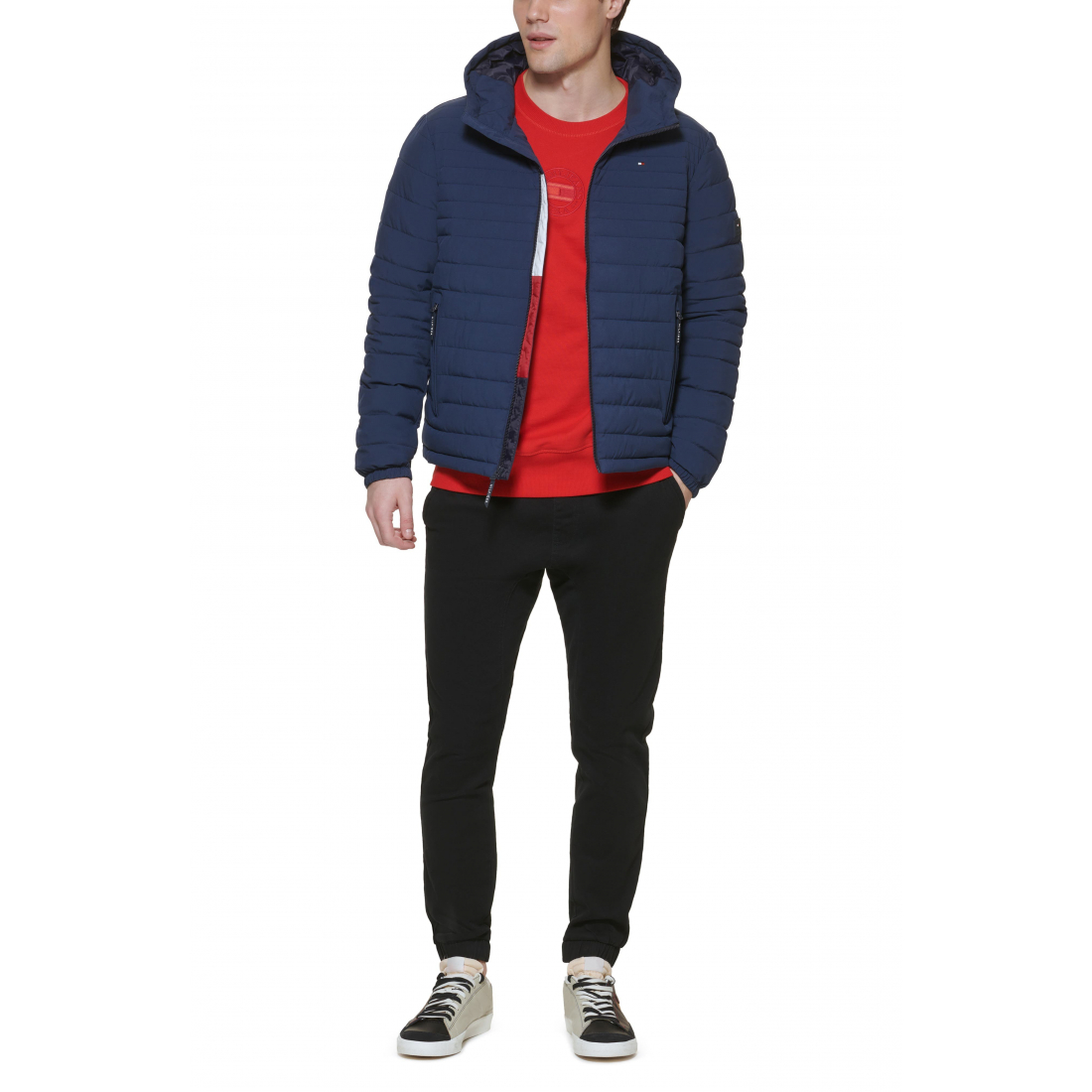 Veste 'Quilted Zip' pour Hommes