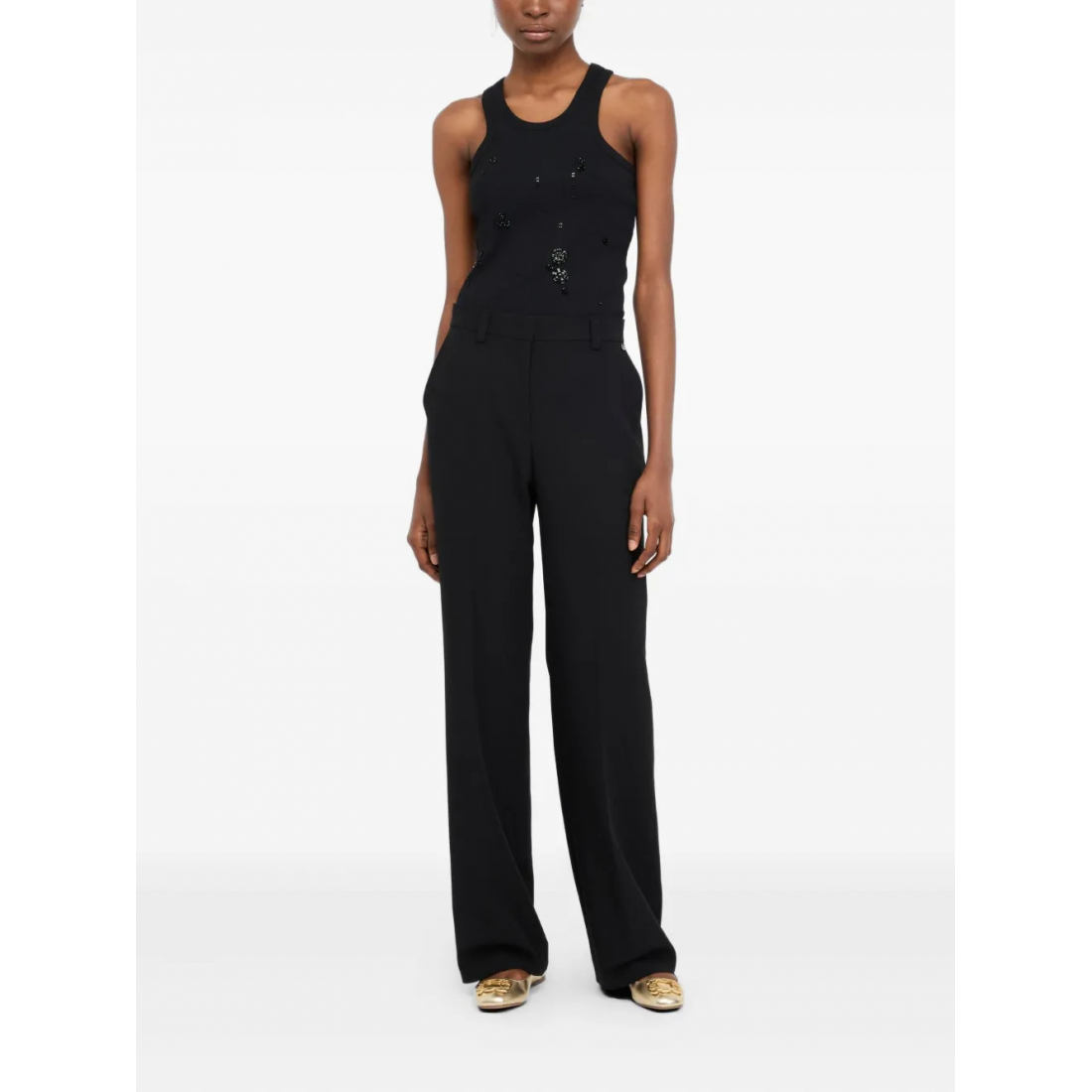 Pantalon Palazzo 'High-Waisted' pour Femmes