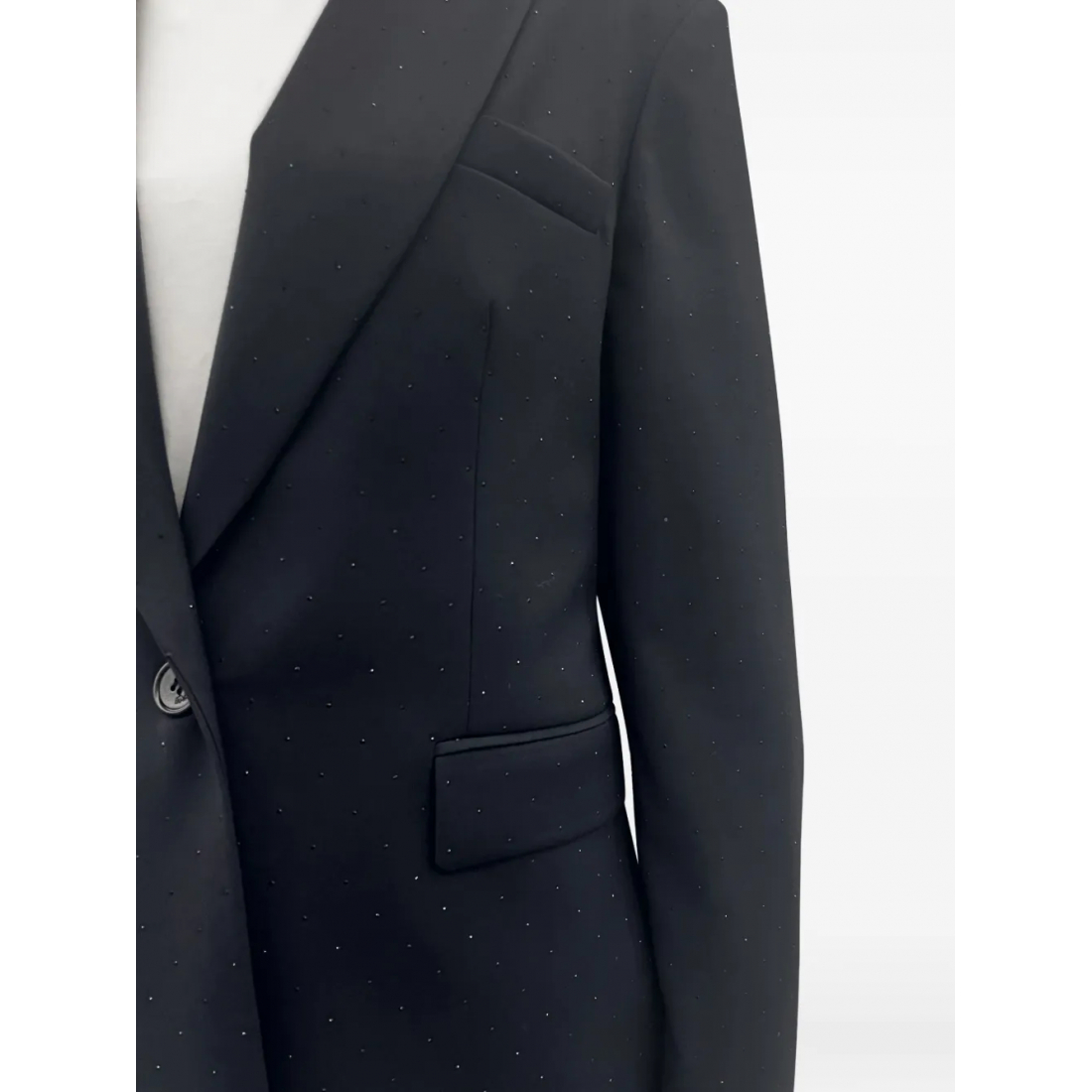 Blazer 'Strass Single-Button' pour Femmes