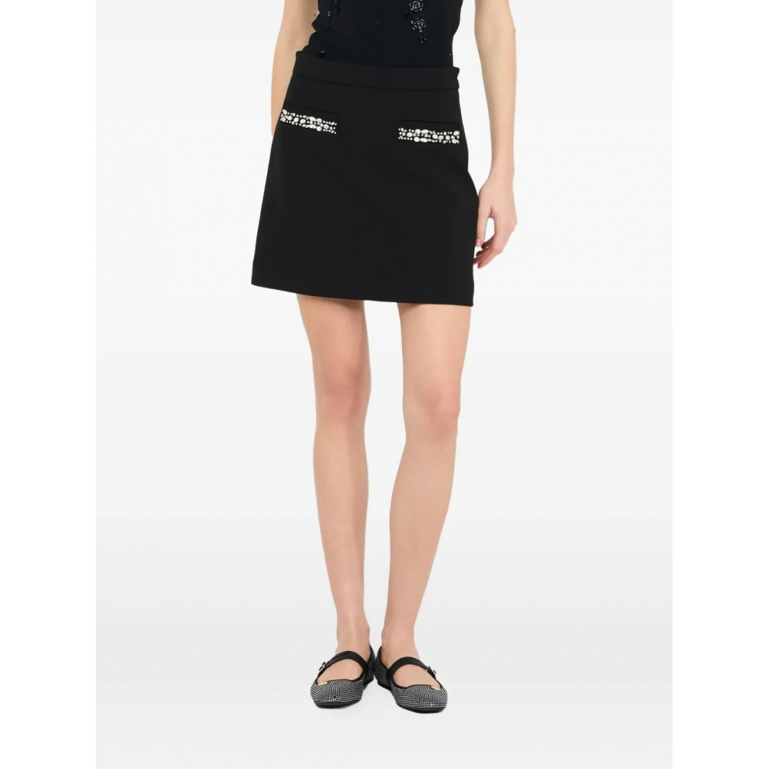 Mini Jupe 'Rhinestone Pocket' pour Femmes