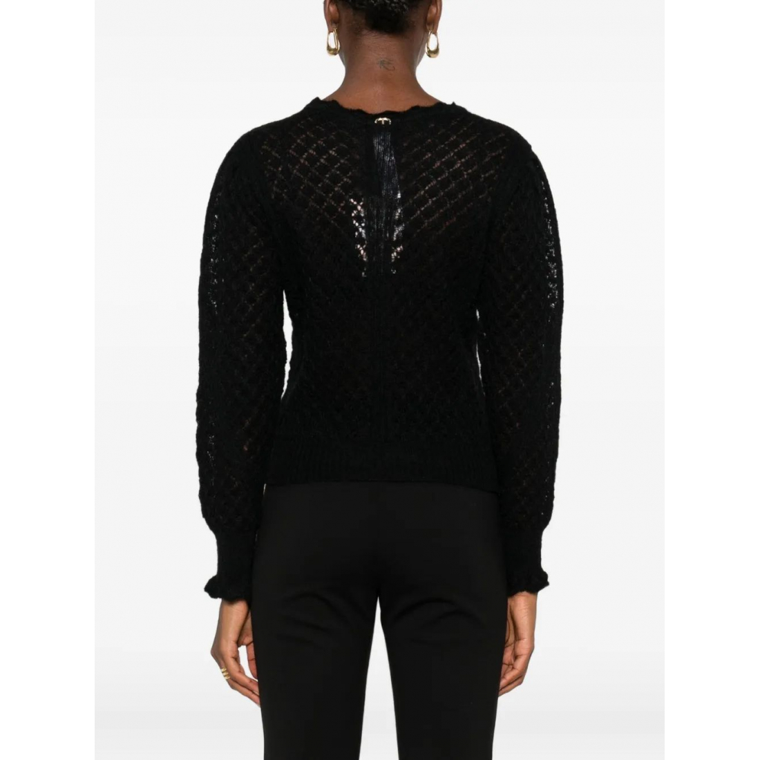 Pull 'Ruffled-Cuff' pour Femmes