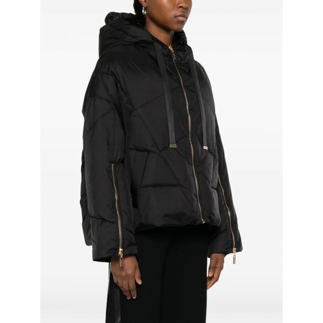 Veste 'Quilted Hooded' pour Femmes