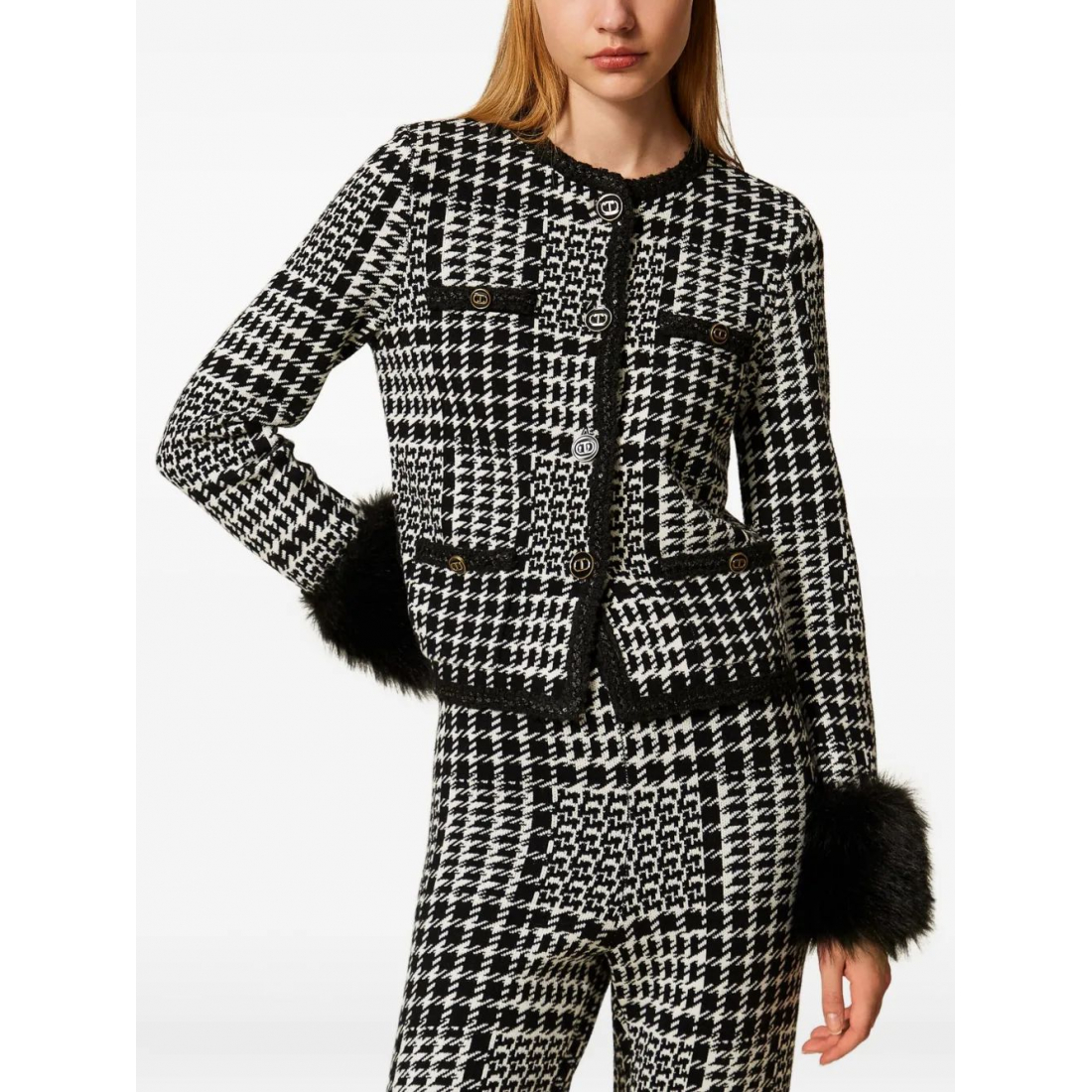 Veste 'Checked' pour Femmes