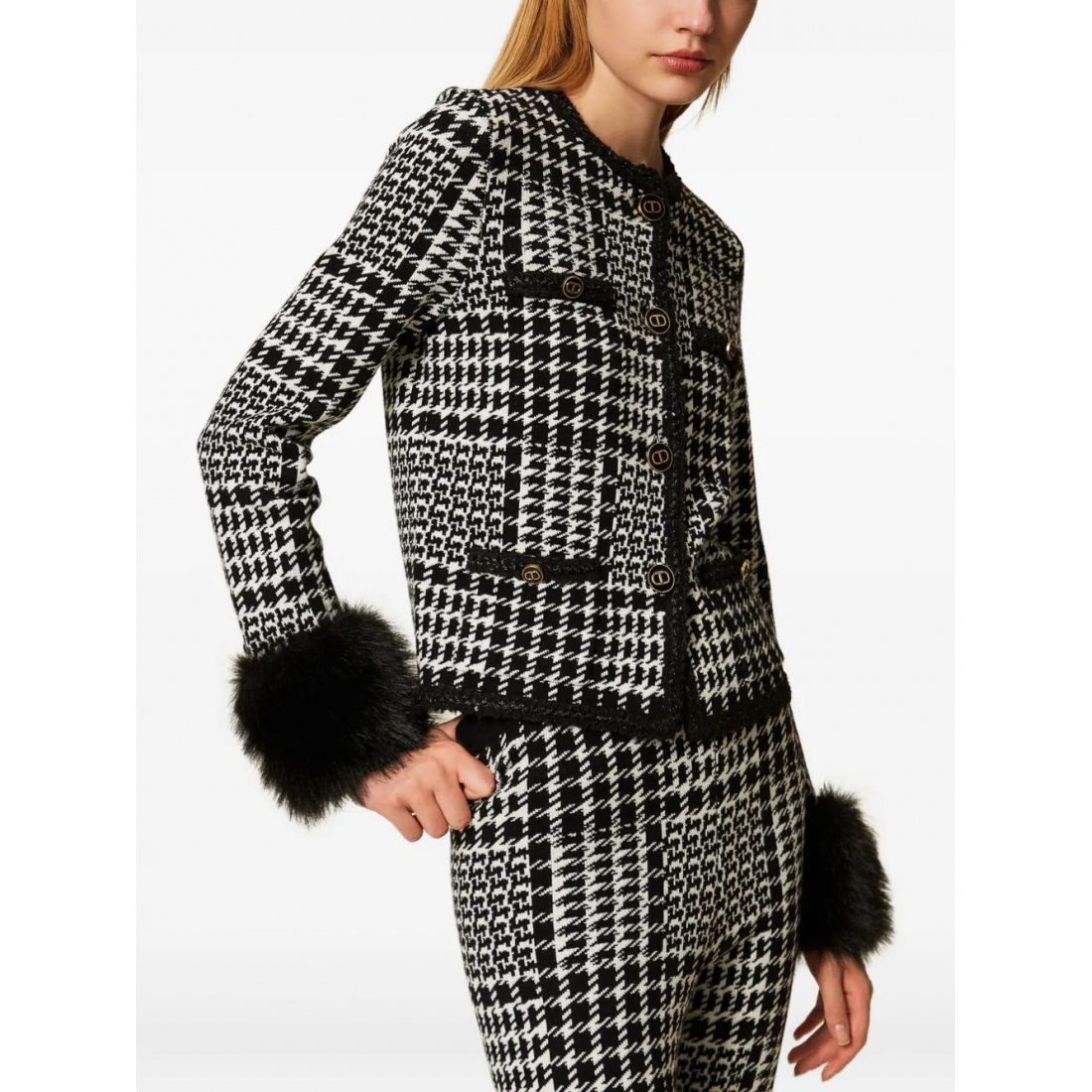 Veste 'Checked' pour Femmes