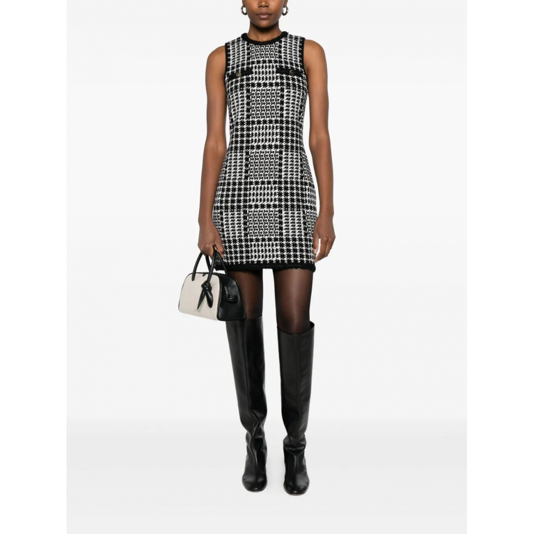 Robe mini 'Checked' pour Femmes