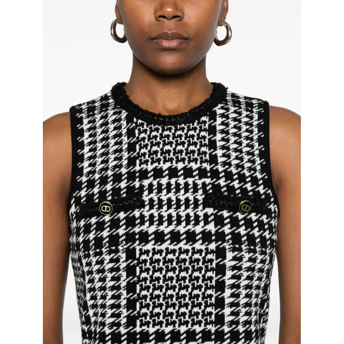 Robe mini 'Checked' pour Femmes