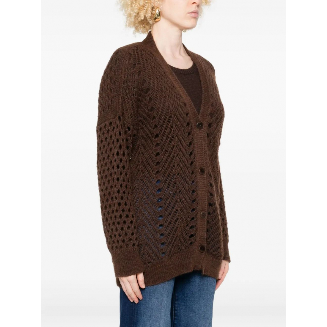 Cardigan 'Button-Front' pour Femmes