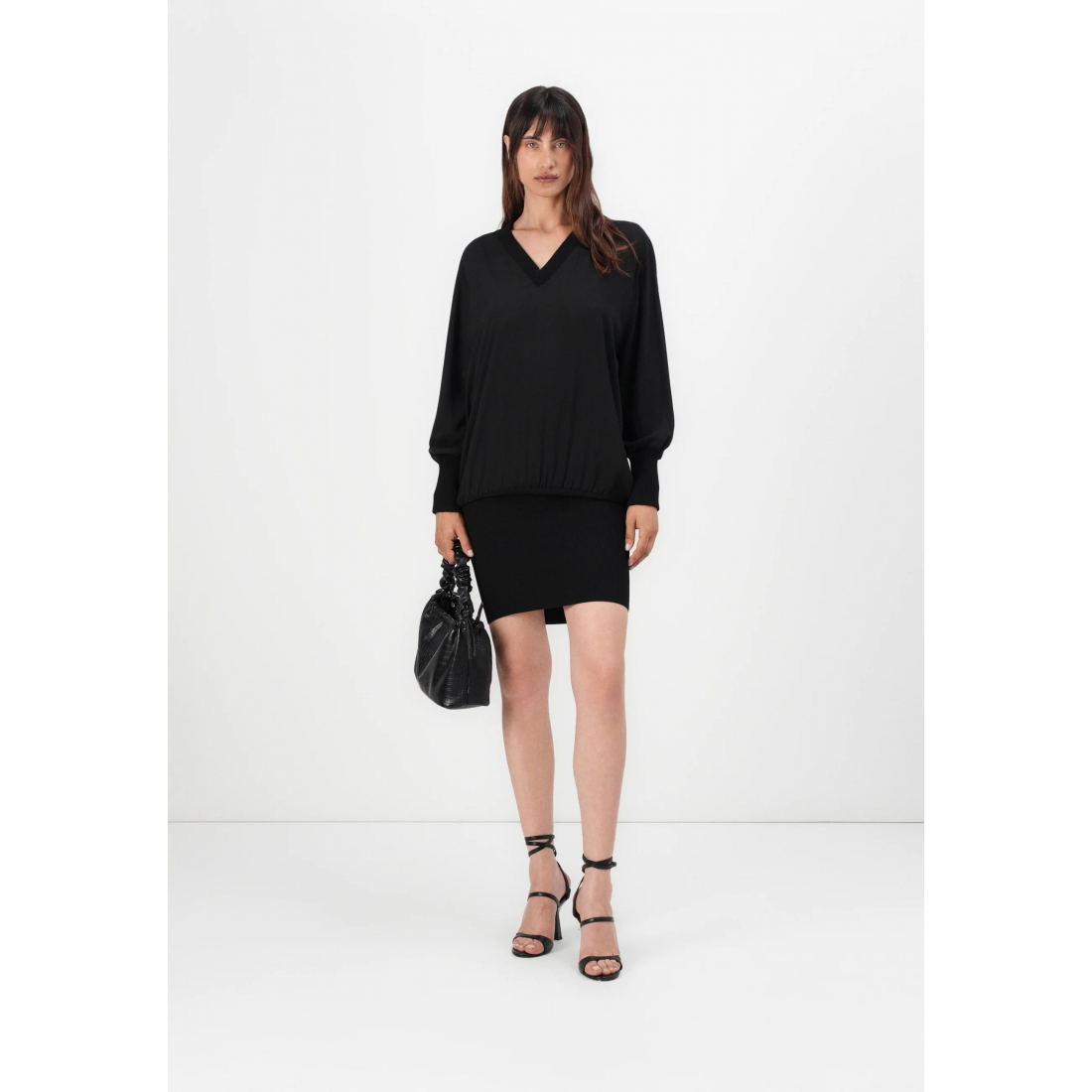 Robe à manches longues 'Albicocca' pour Femmes