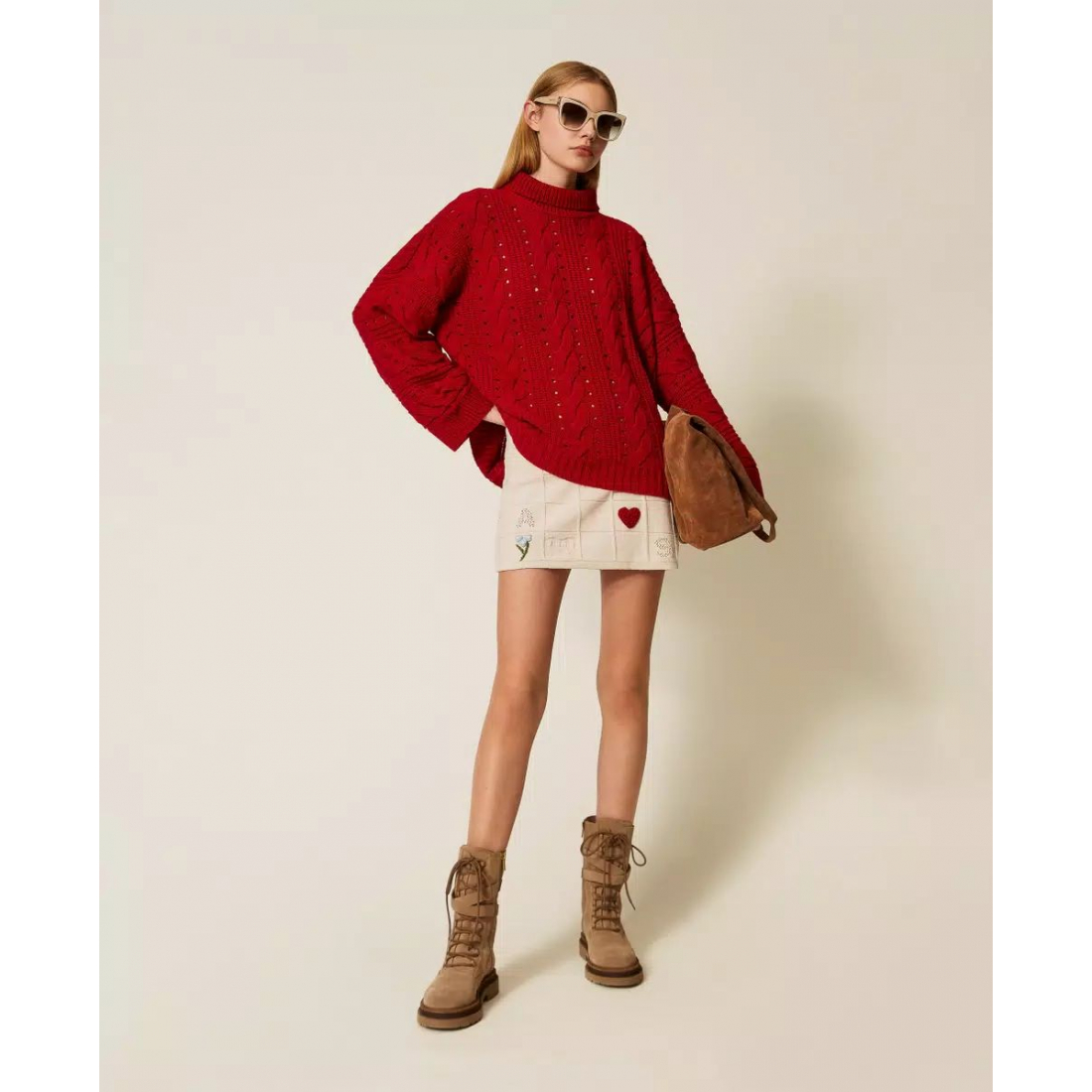 Pull à col roulé 'Maxi' pour Femmes