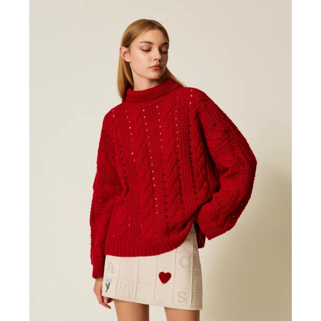 Pull à col roulé 'Maxi' pour Femmes