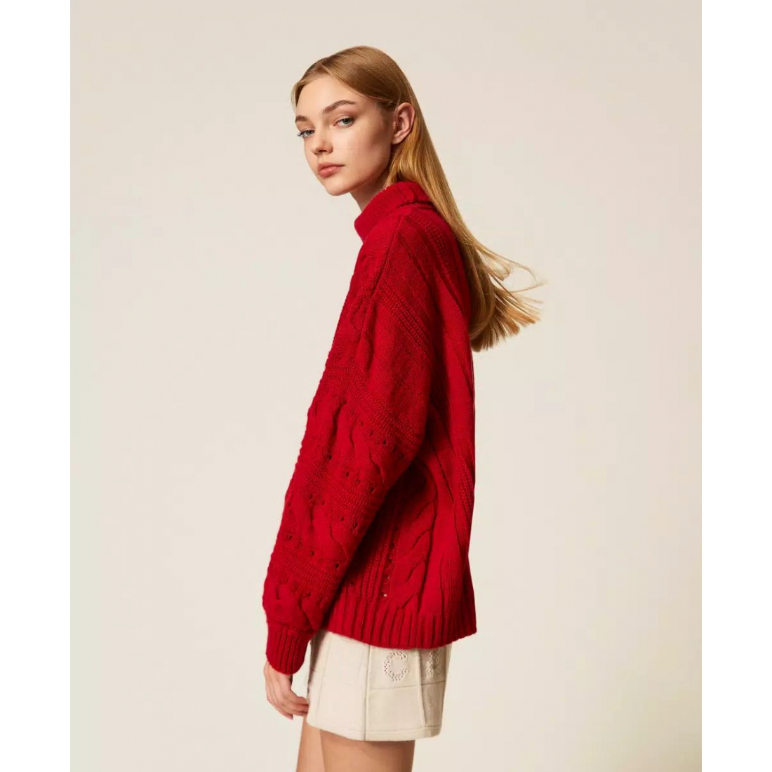 Pull à col roulé 'Maxi' pour Femmes