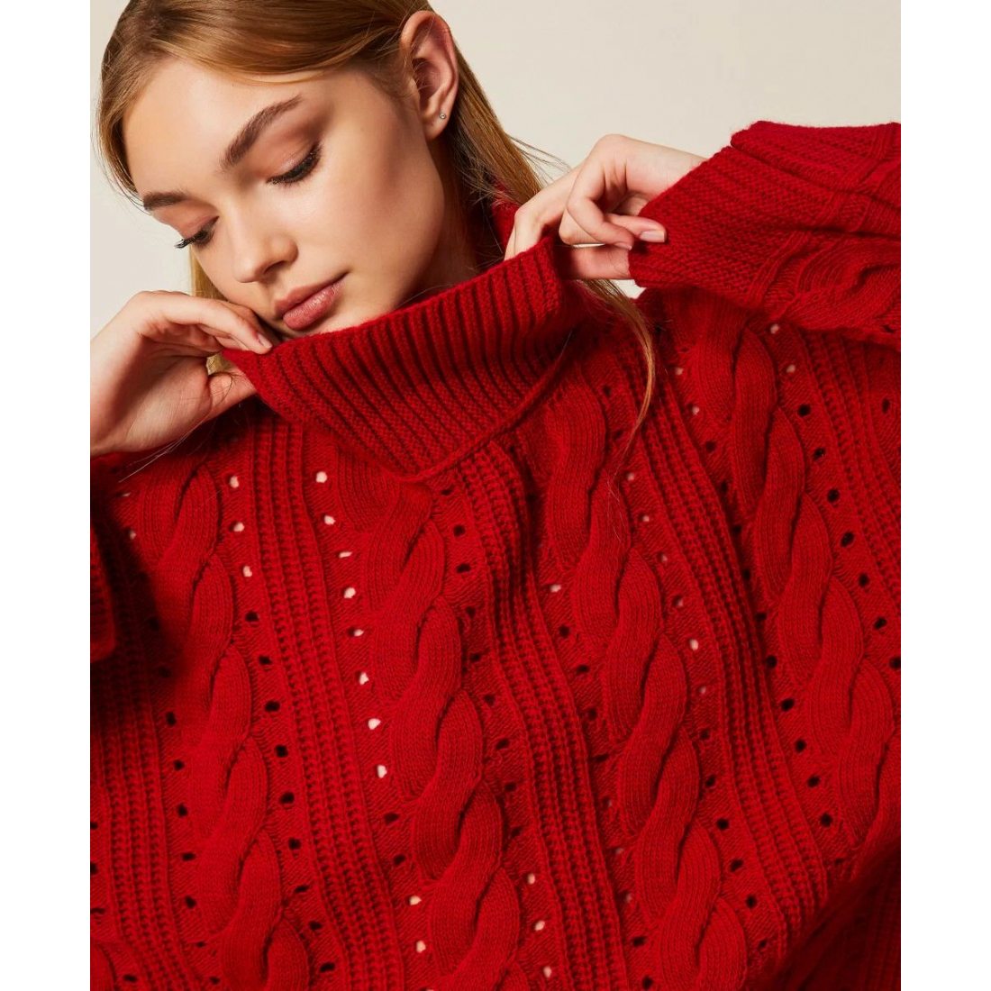 Pull à col roulé 'Maxi' pour Femmes