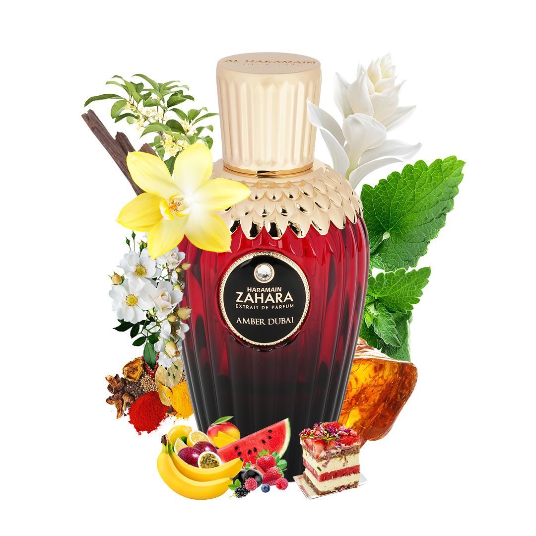 Extrait de parfum 'Zahara Amber Dubai' - 100 ml