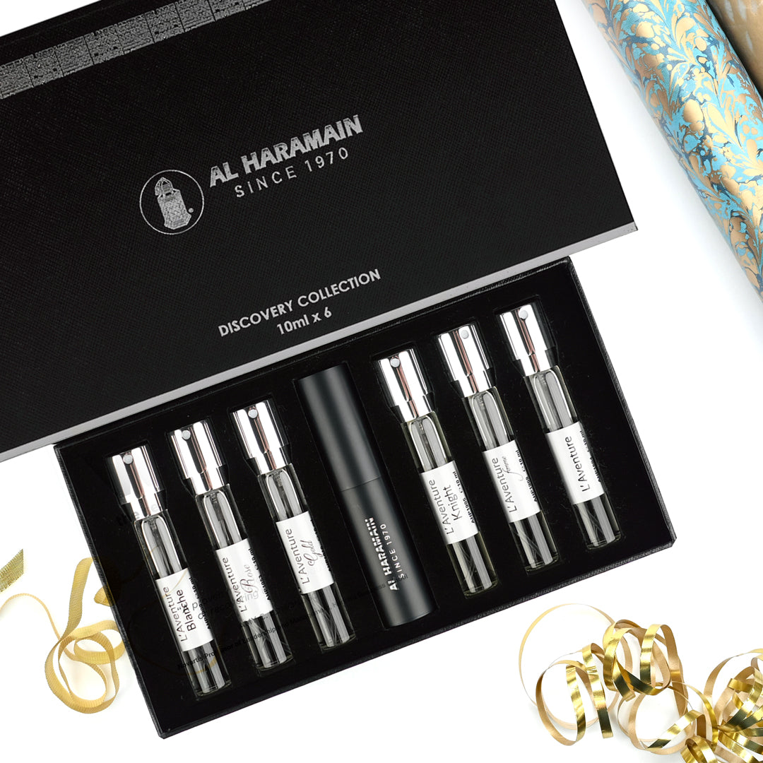 Coffret de parfum 'Discovery Collection L'Aventure' - 10 ml, 6 Pièces