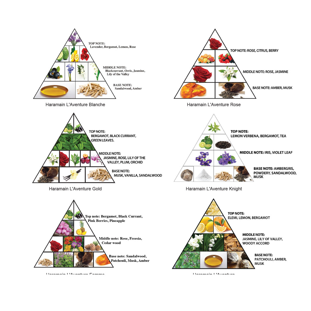 Coffret de parfum 'Discovery Collection L'Aventure' - 10 ml, 6 Pièces