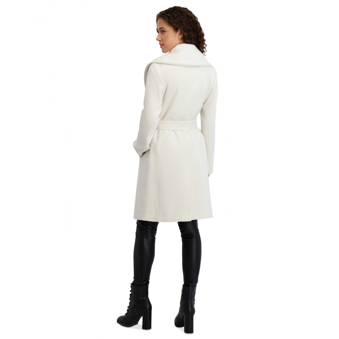 Manteau 'Double-Breasted Belted' pour Femmes