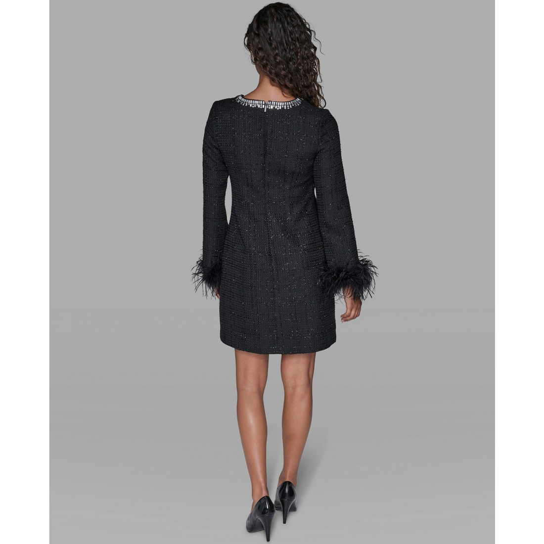 'V-Neck Dress' pour Femmes