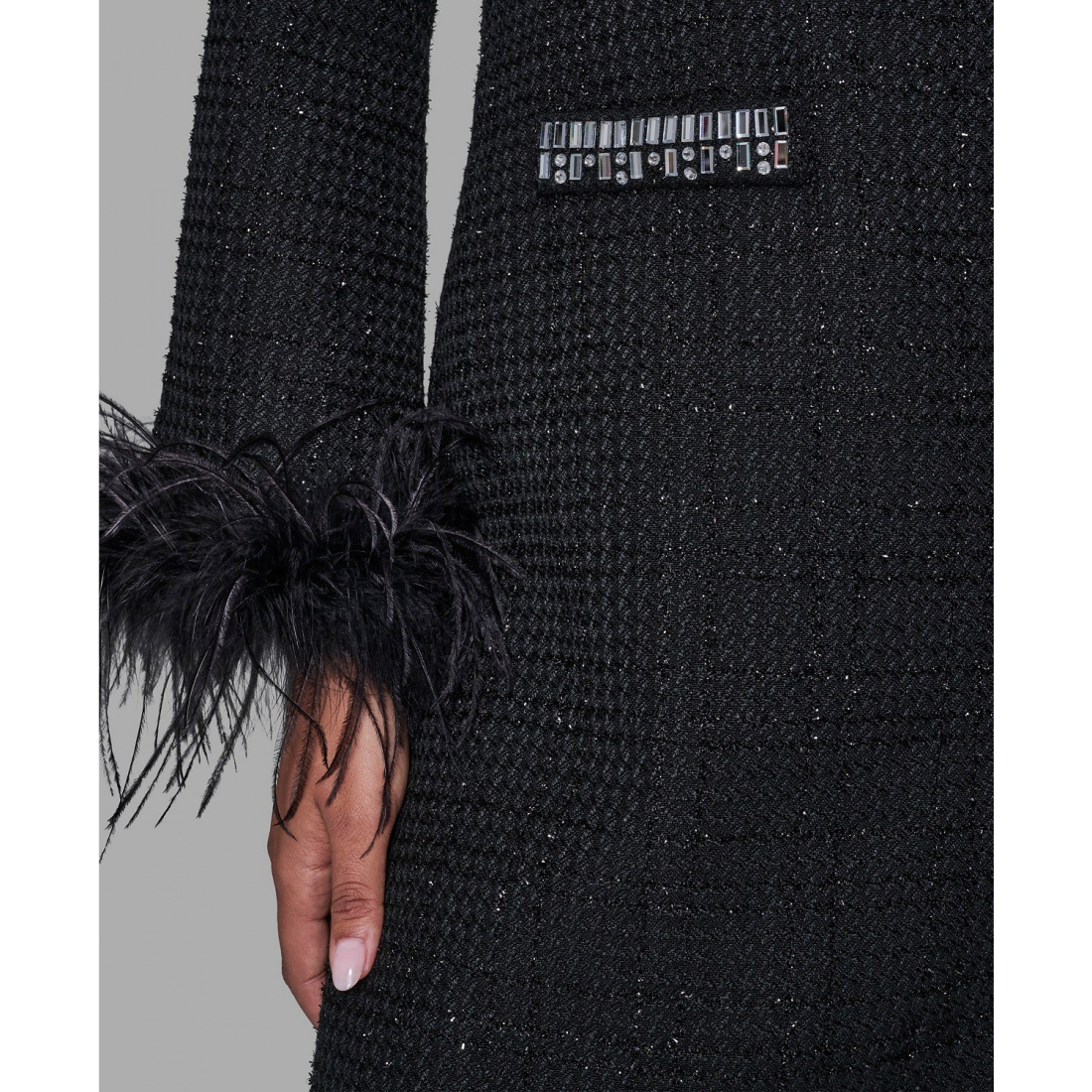 'V-Neck Dress' pour Femmes