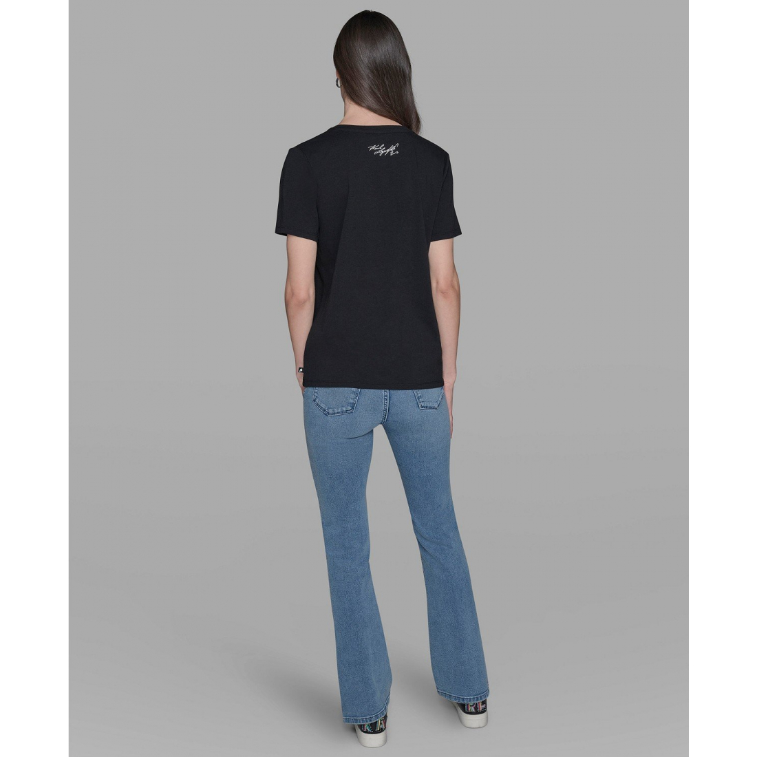 T-shirt 'Sequin Choupette Crewneck' pour Femmes