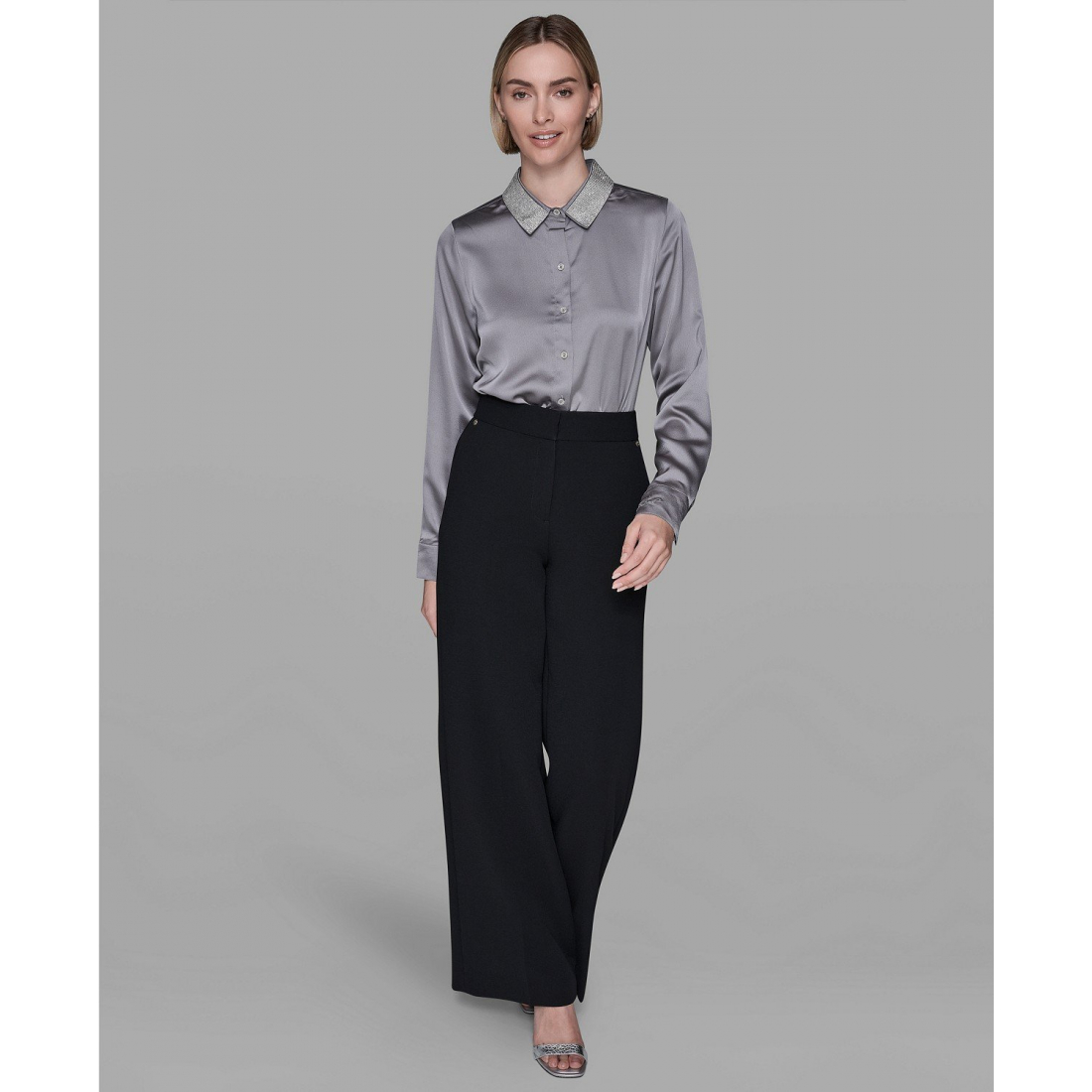 'Collared Neck Shirt' pour Femmes