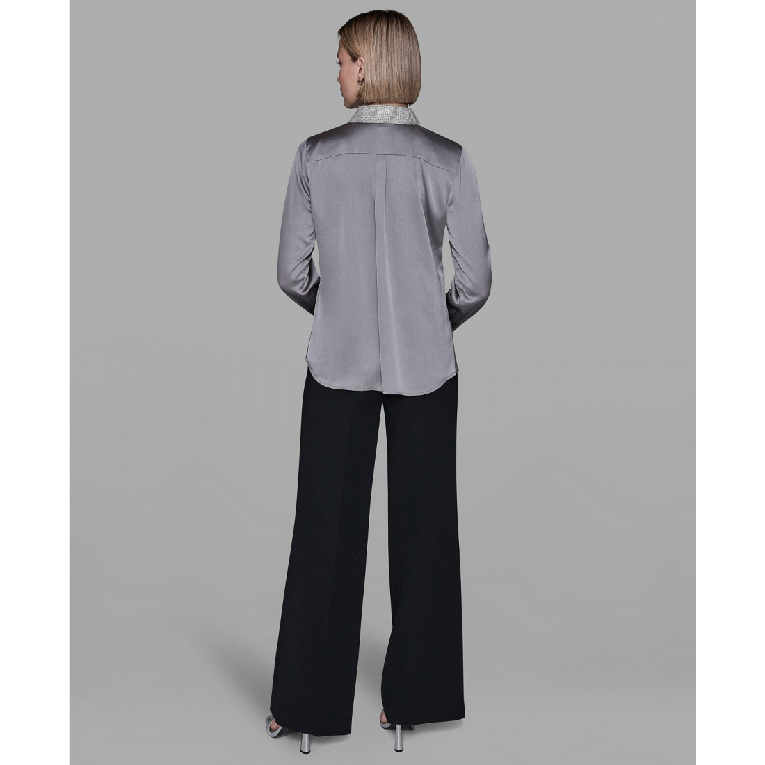 'Collared Neck Shirt' pour Femmes