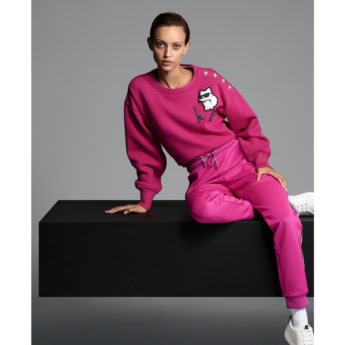 'Logo Tape Jogger' pour Femmes