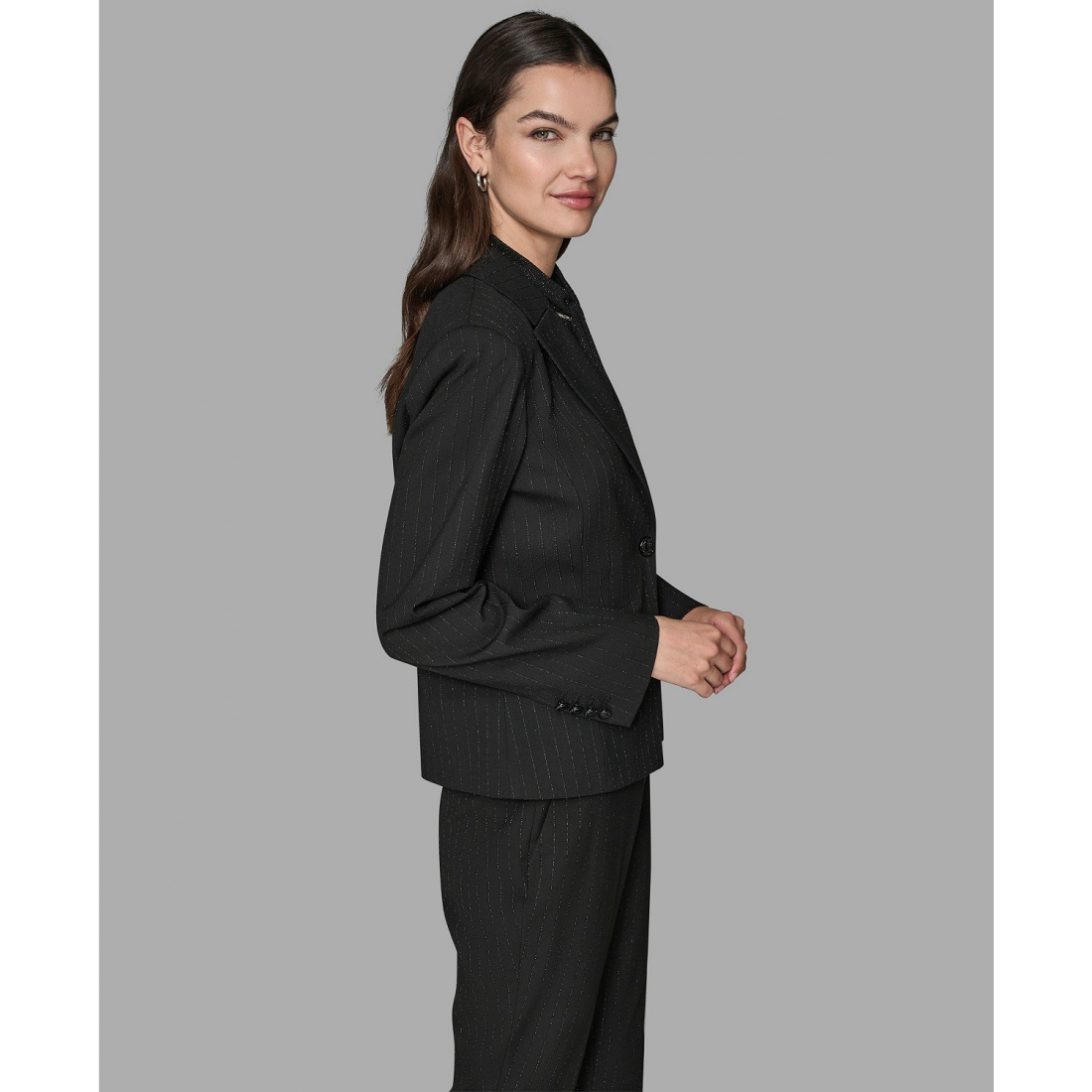 'Novelty One Button Jacket' pour Femmes