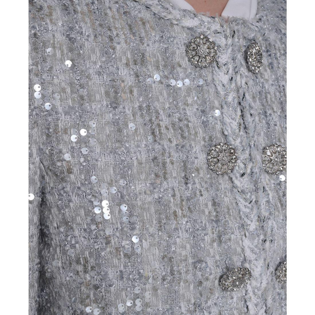 'Novelty Button Front Jacket' pour Femmes