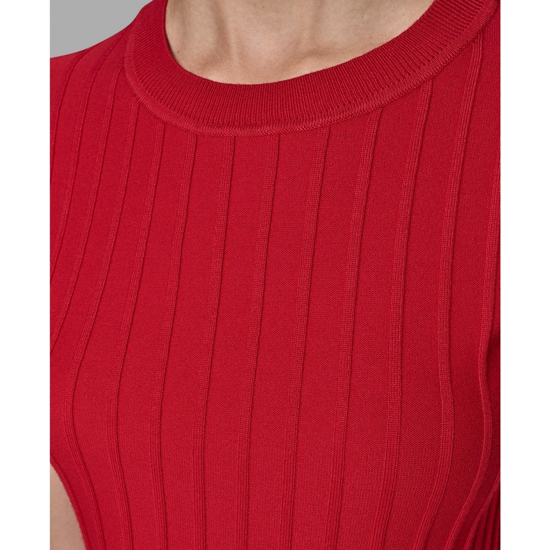 'Short Sleeve Sweater Knit Top' pour Femmes