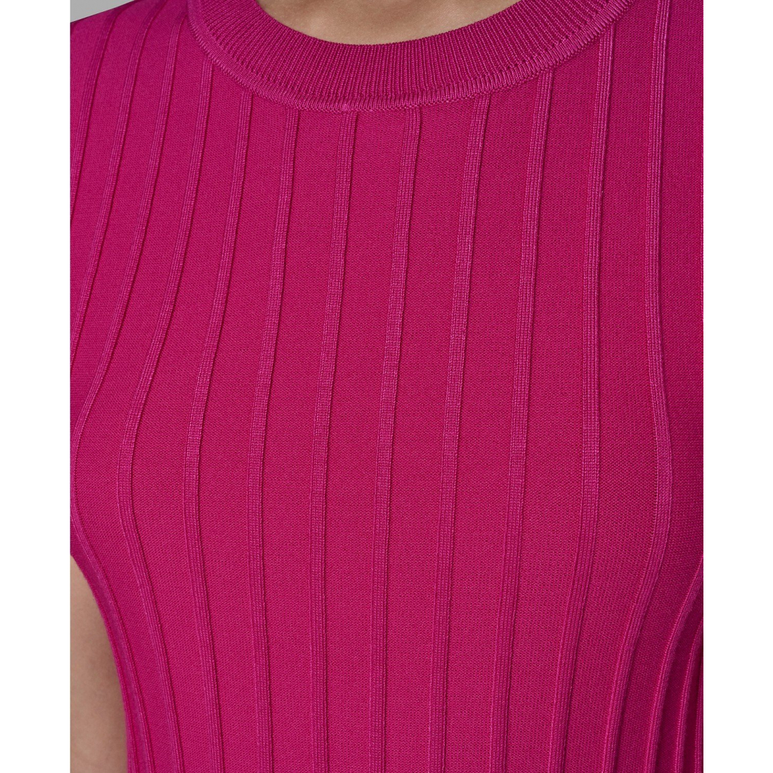 'Short Sleeve Sweater Knit Top' pour Femmes