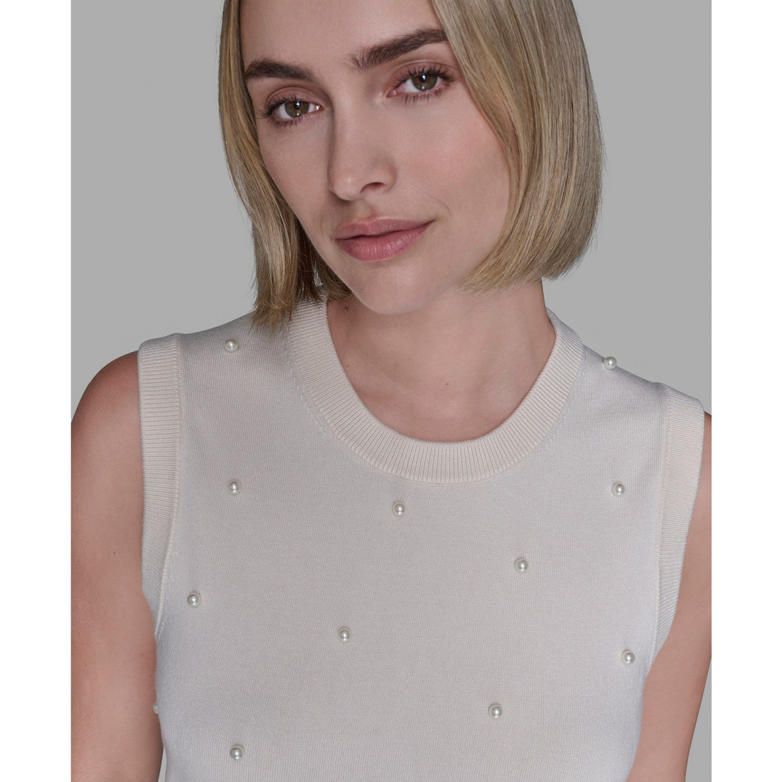 'Round Neck Top' pour Femmes