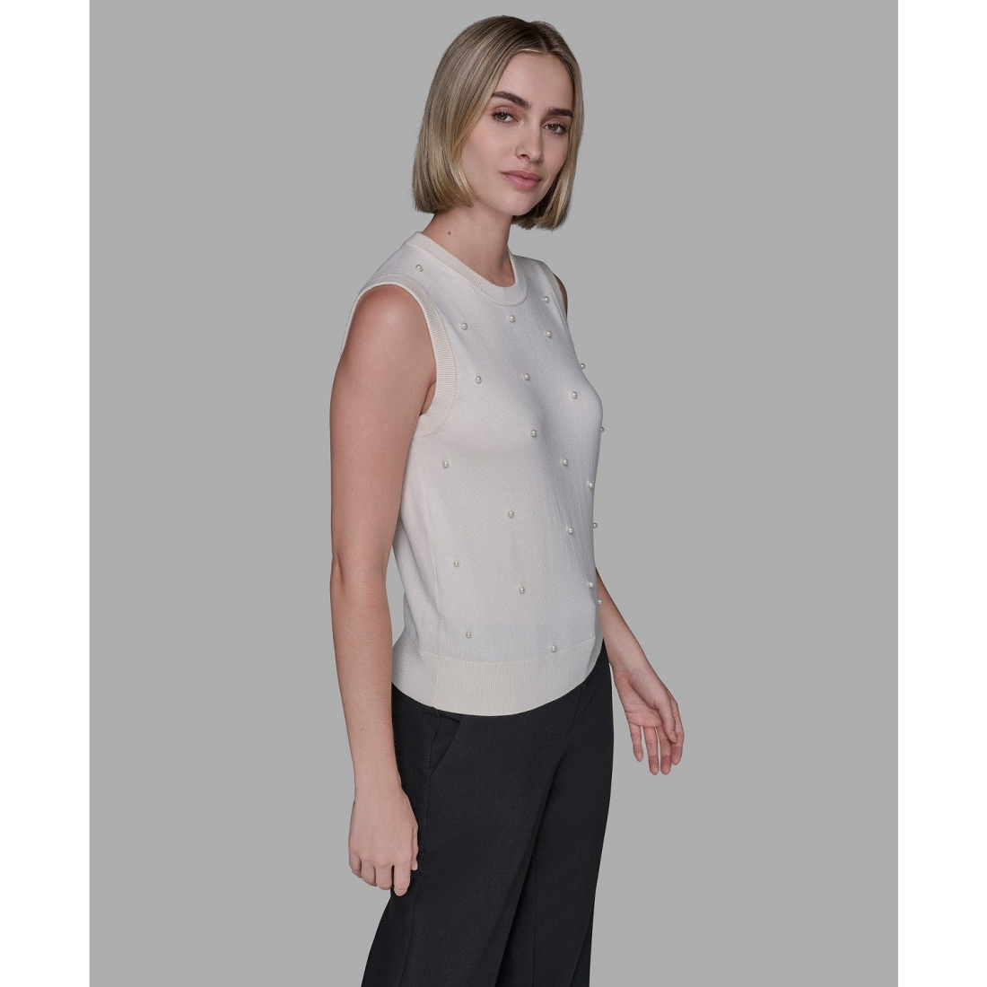 'Round Neck Top' pour Femmes