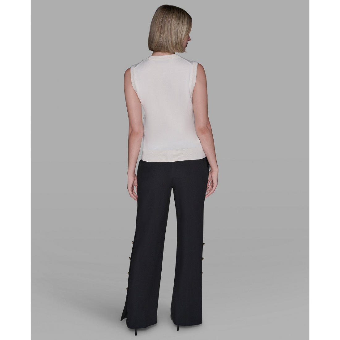 'Round Neck Top' pour Femmes